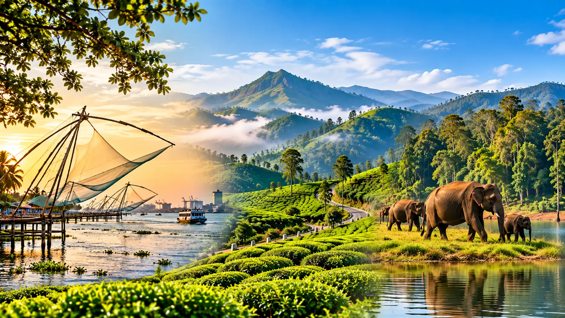 Kochi Munnar Thekkady Kerala Tours